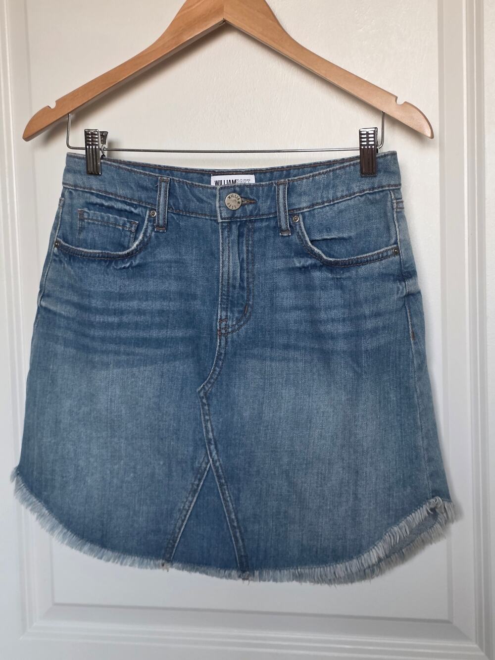 William Rast Denim Mini Skirt